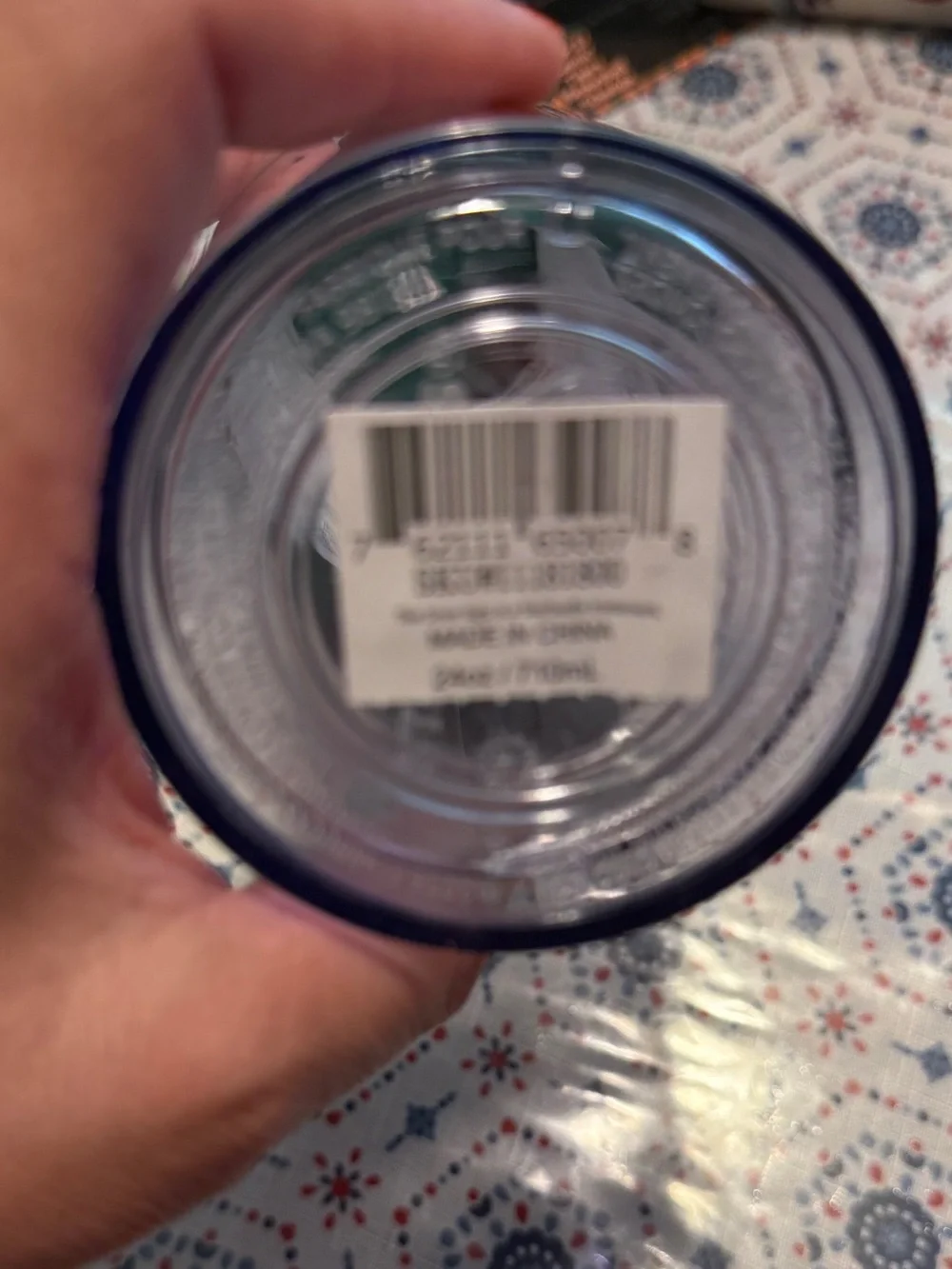 Starbucks tumbler body double